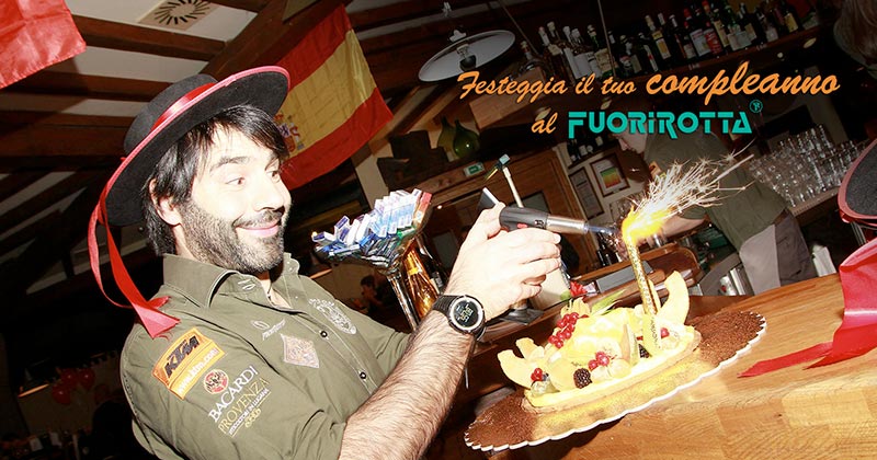 Festeggia il compleanno al locale Fuorirotta! Soprese e tanto divertimento senza allontanarti da Bergamo! 