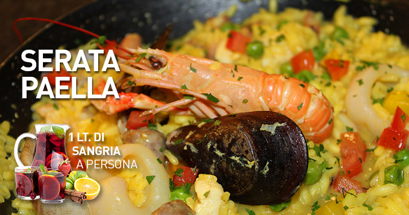 Divertimento e ottima cucina al Fuorirotta con la Serata Paella